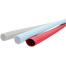 Connectronics SHT14RD-4 4' Of 1/4" Red Heat Shrink Tubing