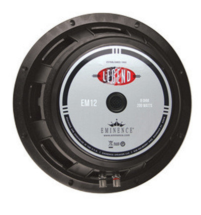 Eminence LEGEND EM12 12 Inch, 200 Watt 