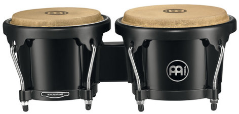 Meinl HB50BK Journey Series ABS Plastic Bongos In Black