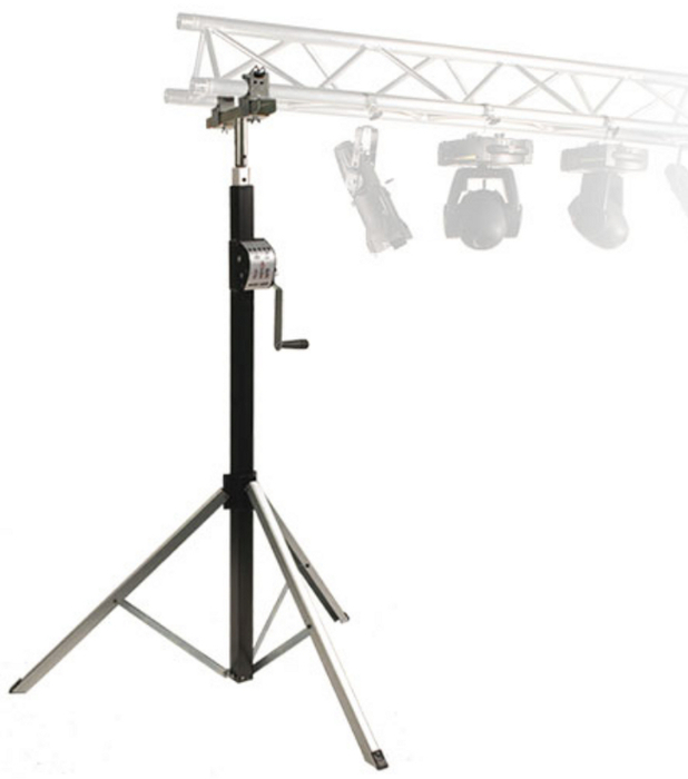 Global Truss DT-3800L 12' Smart Crank Stand, Max Load 176 Lbs