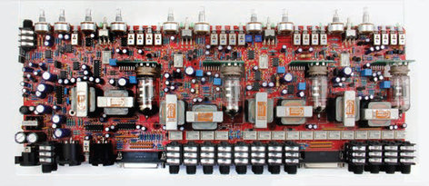 Radial Engineering Space Heater Summing Mixer, 8-Channel With 12Ax7 Tubes And Transformer Isolation