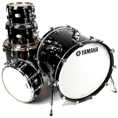 Yamaha Absolute Hybrid Maple 5-Piece Shell Pack 10"x7" And 12"x8 Rack Toms, 14"x13" And 16"x15" Floor Toms And A 22"x18" Bass Drum