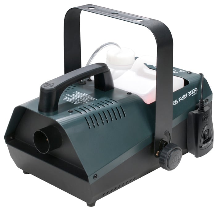 ADJ Fog Fury 2000 1100W Water Based Fog Machine, 7000 Cfm Output