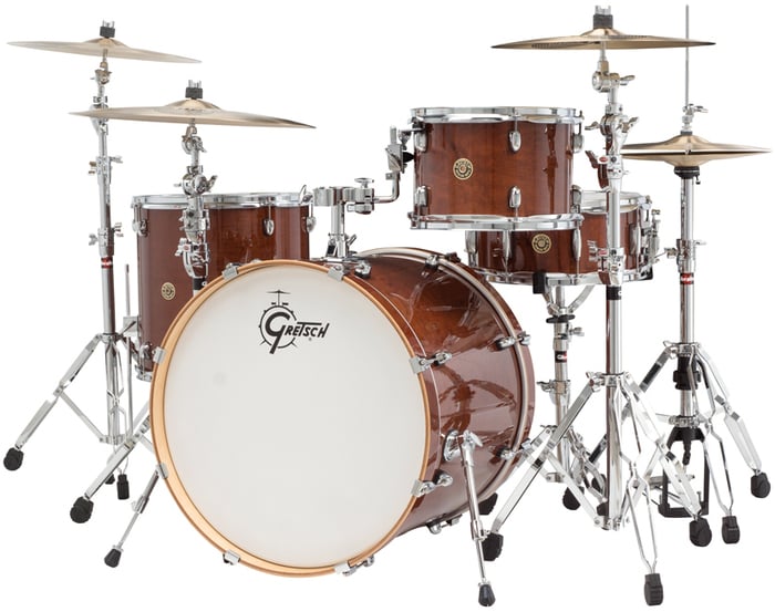 Gretsch Drums CM1-E824S Catalina Maple 4 Piece Shell Pack With 12", 16" Toms, 18"x22" Bass Drum, 6"x14" Snare Drum