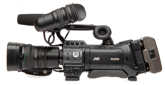 JVC GY-HM850U ProHD Compact Shoulder Mount Camera With 20x Fujinon ENG Lens