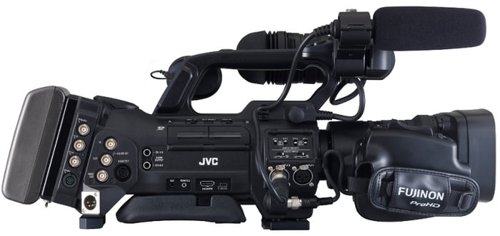 JVC GY-HM850U ProHD Compact Shoulder Mount Camera With 20x Fujinon ENG Lens