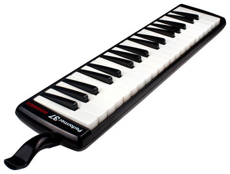 Hohner S37 Performer 37 37 Key Melodica In Black With Gig Bag Full Compass Systems