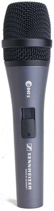 Sennheiser e 845-S SuperCardioid Dynamic Handheld Vocal Microphone With Switch