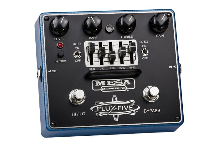 Mesa Boogie FLUX-FIVE Flux Five Dual-Mode Overdrive+ Pedal With Assignable 5-Band EQ