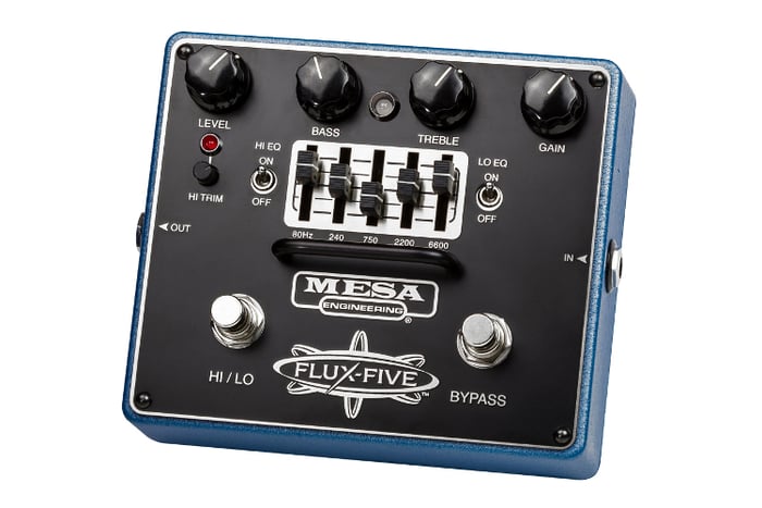 Mesa Boogie FLUX-FIVE Flux Five Dual-Mode Overdrive+ Pedal With Assignable 5-Band EQ