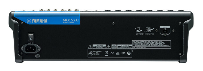 【美品】YAMAHA MG16XU MG16XU 16-Channel Mixer with USB and Effects - Yamaha USA