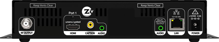 ZeeVee ZvPRO 810 Single Channel HDMI In QAM Out Encoder/Modulator