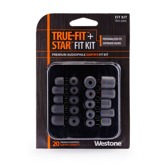 Westone 62810 20-Pack True Fit & Star Fit Eartip Kit