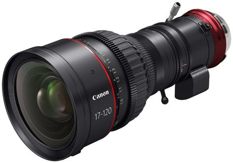 Canon 9785B002 CN7x17 KAS S Cine-Servo 17-120mm T2.95 Lens, PL Mount