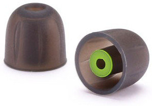 Westone 62820 200 Count STAR Silicone Eartips In Black / Green