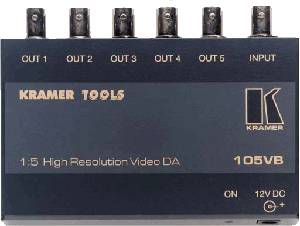 Kramer 105VB 1:5 Composite Video Distribution Amplifier