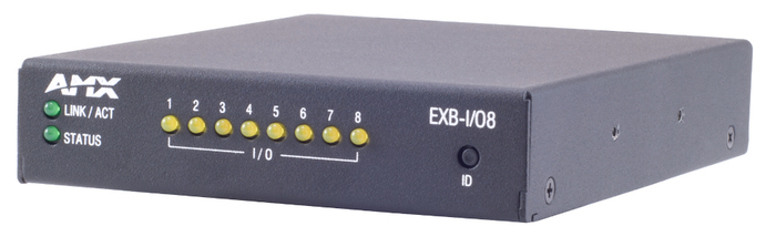 AMX EXB-I/O8 ICSLan Input/Output Interface, 8 Channels