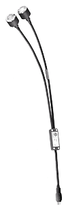 Schoeps KCY-250/0-LG KCY 250/0 Lg 16" Active Stereo Y Cable With 2 KC Connectors For MK- Capsules And 1 Binder 5 Pin Male