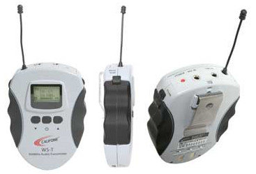 Califone WS-T Tour Guide/Assistive Listening Bodypack Transmitter