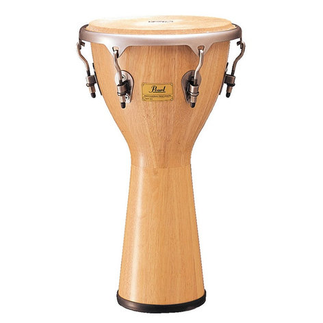 Pearl Drums PJW-340511 12.5x24" Thai Oak Djembe In Natural Finish