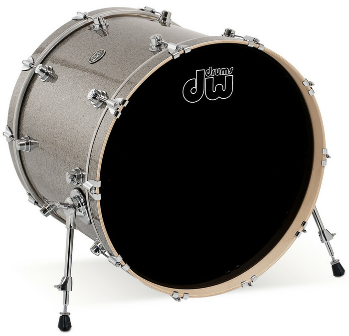 DW DRPF1822KK 18" X 22" Performance Series HVX Bass Drum In Finish Ply Finish