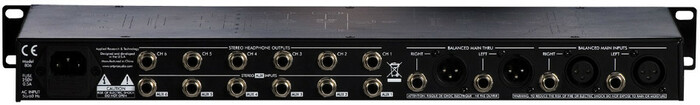 ART HEADAMP6-PRO HeadAmp6 Pro 6 Channel Headphone Amplifier