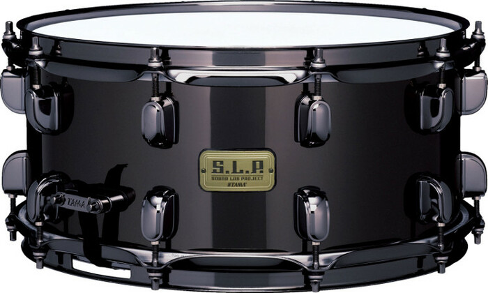 Tama LBR1465 6.5"x14" S.L.P. Black Brass Snare Drum