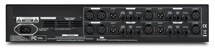 Focusrite Pro ISA 428 MkII - Academic 4-Channel Microphone / Instrument Preamplier