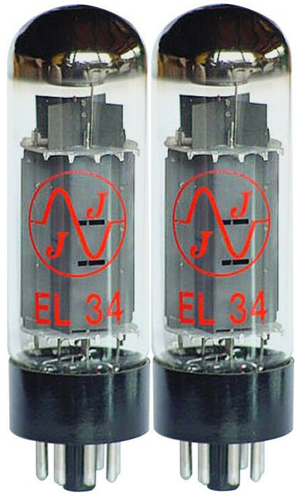 JJ Electronics EL34MJJ Pair Of EL34 Power Tubes