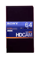 Sony BCT64HDL HDCAM Large Cassette, 64 Mins