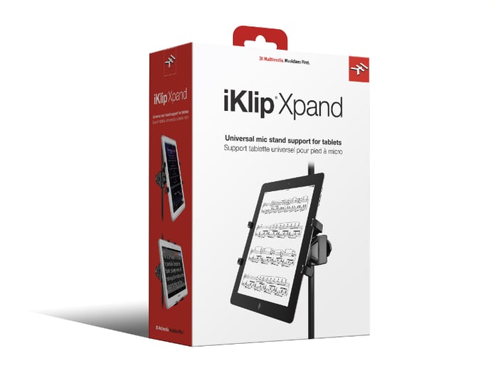 IK Multimedia IKLIP-XPAND IKlip Xpand Universal Microphone Stand Mount For Tablets