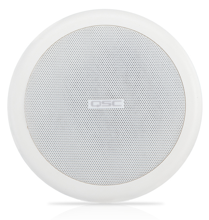 Qsc Ac C4t 4 5 Full Range Ceiling Speaker 70 100v With C Ring