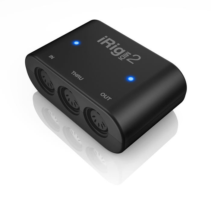 IK Multimedia IRIG-MIDI-2 Lightning/USB MIDI Interface For IPhone, IPad And Mac/PC