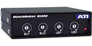 Audio Technologies BI400 IHF To PRO, 4 Channel INterface Converter With RCA To XLR