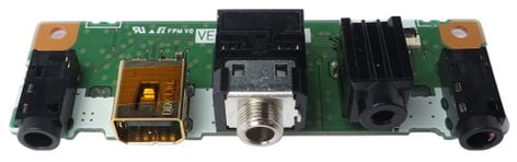 Panasonic VEP20C74A PC Jacks PCB For AG-HMC40P