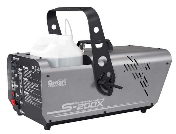 Antari S-200X Quiet Snow Machine With DMX Control, 200 Ml/min Output Volume