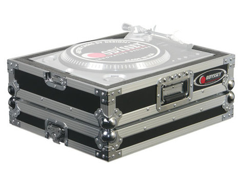 Odyssey FTTXB 18.5"x3"x14.675" DJ Turntable Case, Black