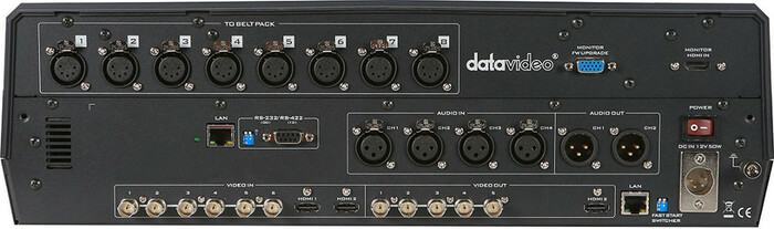 Datavideo HS-2200 6-input HD/SD-SDI And HDMI Mobile Studio