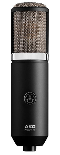 AKG P820 TUBE Project Studio Tube Dual-Diaphragm Multi-Pattern Side-Address Tube Condenser Mic