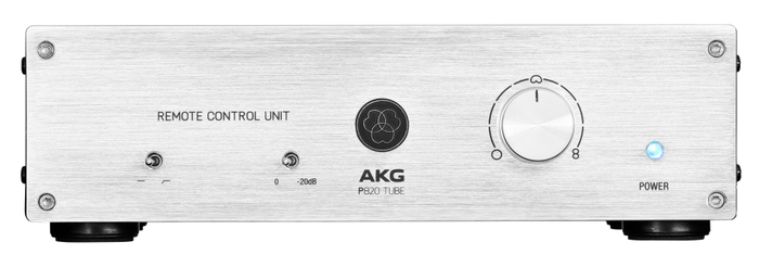 AKG P820 TUBE Project Studio Tube Dual-Diaphragm Multi-Pattern Side-Address Tube Condenser Mic