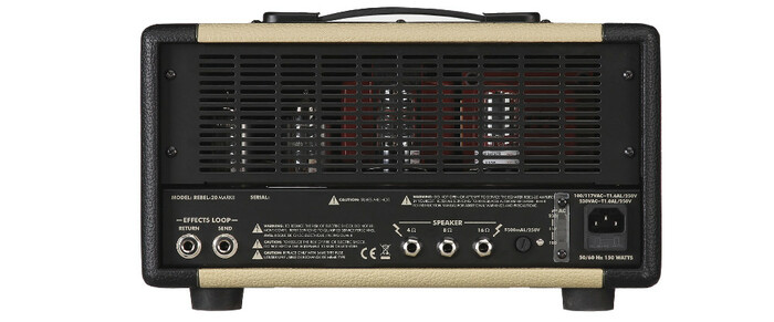 Egnater REBEL-20-MKII Rebel 20 MKII 20W Tube Guitar Amplifier Head