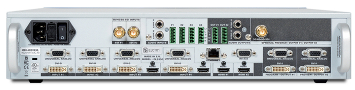 Analog Way PLS350-3G Hi-Resolution Mixer Seamless Switcher With 8 Inputs And Native Matrix Mode