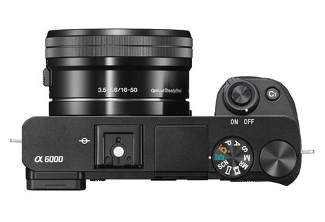 Sony Alpha a6000 16-50mm Kit 24.3MP  Mirrorless Compact Digital SLR Camera With 16-50mm F3.5-5.6 OSS PZ Lens