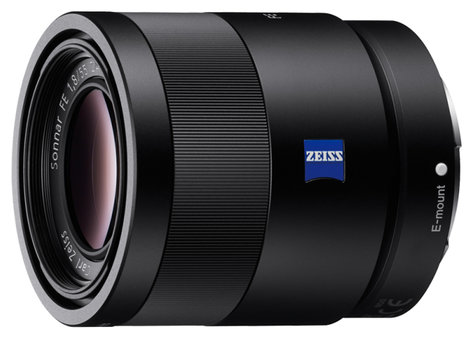 Sony Sonnar T* FE 55mm f/1.8 ZA Prime Camera Lens