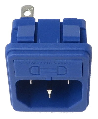 Elation 7656001-033 AC Socket With Fuse Holder For Opti Tri Par