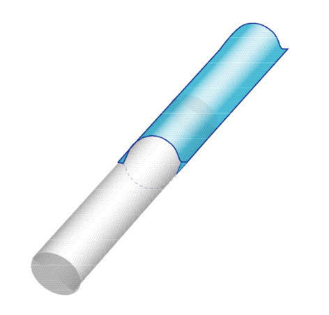 Rosco Quick Color Sleeve T5 36" Fluorescent Bulb Gel Sleeve