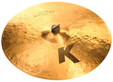 Zildjian K0963 21" K Custom Dark Complex Ride In Satin Finish