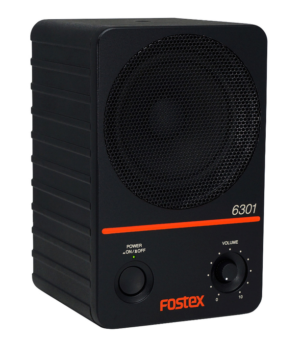 Fostex 6301NE 4" Active Studio Monitor With Electronically Balanced And Unbalanced Inputs