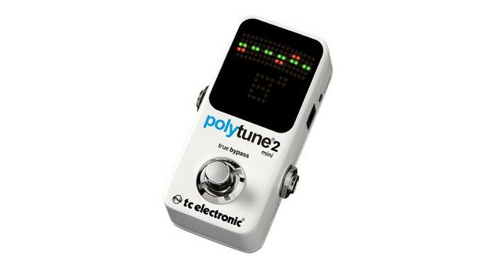 TC Electronic  (Discontinued) POLYTUNE-2-MINI PolyTune 2 Mini Polyphonic Tuner Guitar Pedal