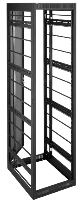 Middle Atlantic VRK-44-31HLRD 44SP Video Rack Enclosure With 31" Depth And No Rear Door